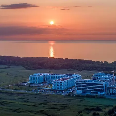 Lägenhet Polanki Aqua Premium - Bezplatny Parking Baseny Sauny Bawialnia Silownia *